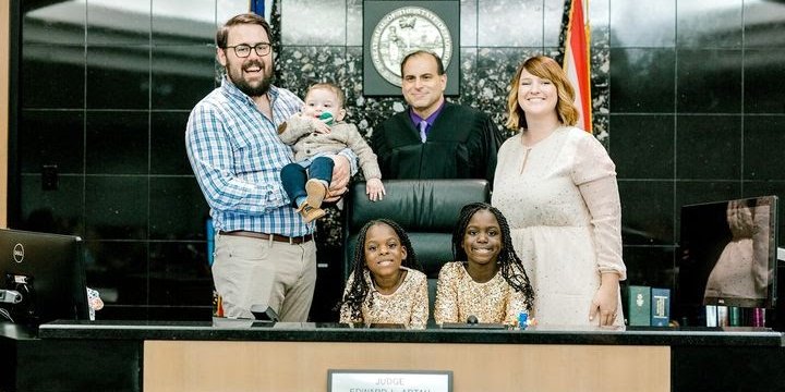 Florida Family Fosters and Adopts Three Children