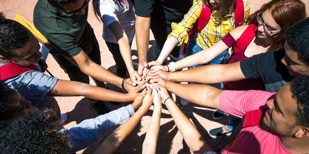 group of young people