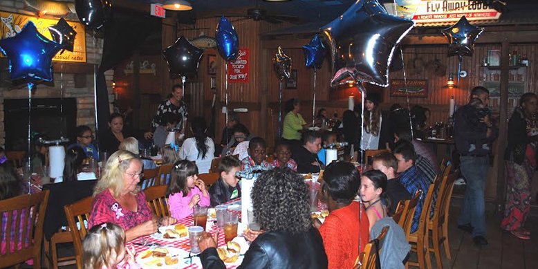 Famous Dave’s Dinner for Foster Families