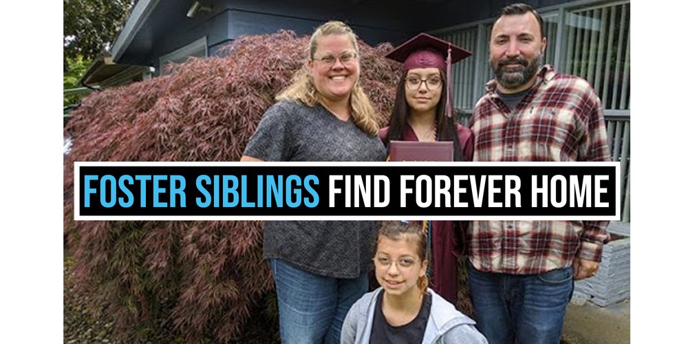 Foster Siblings Find Forever Home