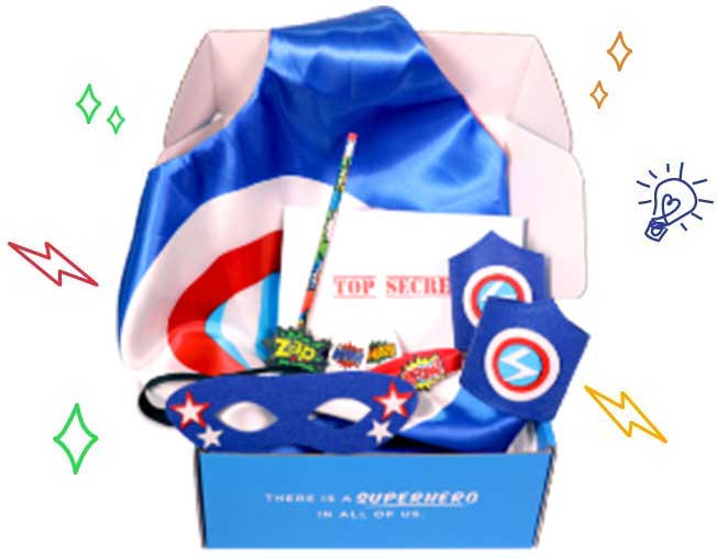 Superhero box product