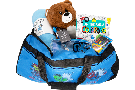 Sweetcase and essentials for foster youth in need