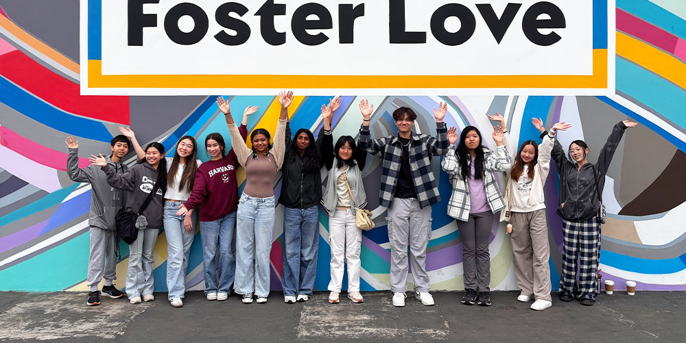 volunteers for foster love group activities for high school students