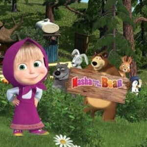 masha and the bear netflix promo
