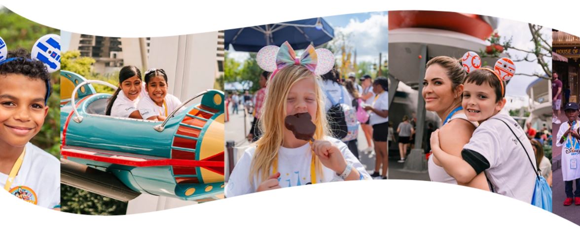 Banner for the sibling reunification event at Disney Days.