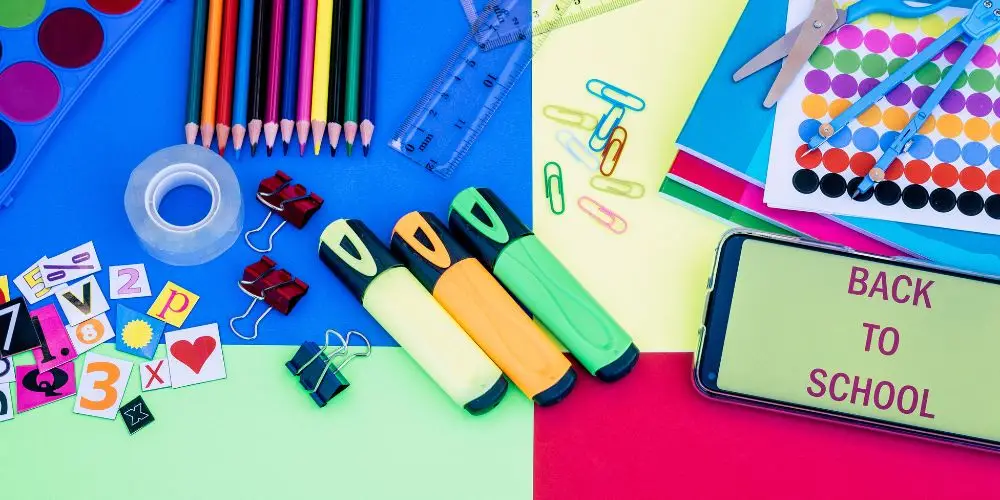 back to school supplies