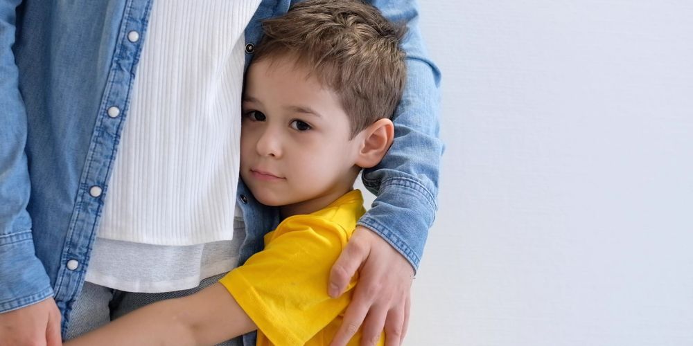 Child supported by CASA volunteer