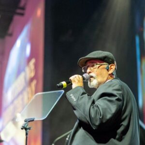 Richard Goodall sings at the Gala