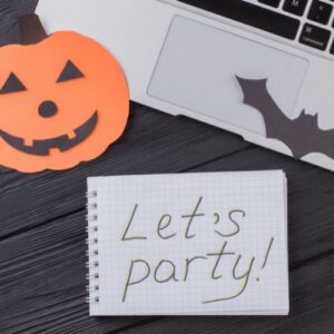 virtual halloween work party