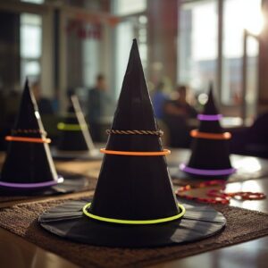 witch hat ring toss workplace halloween game