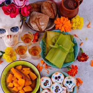 Traditional day of the dead food