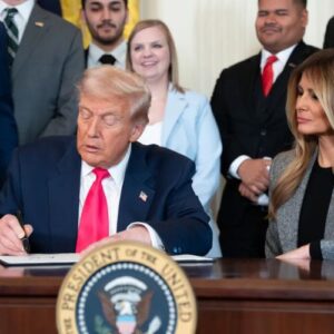 President Trump and the First Lady