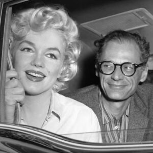 Marilyn Monroe and Arthur Miller
