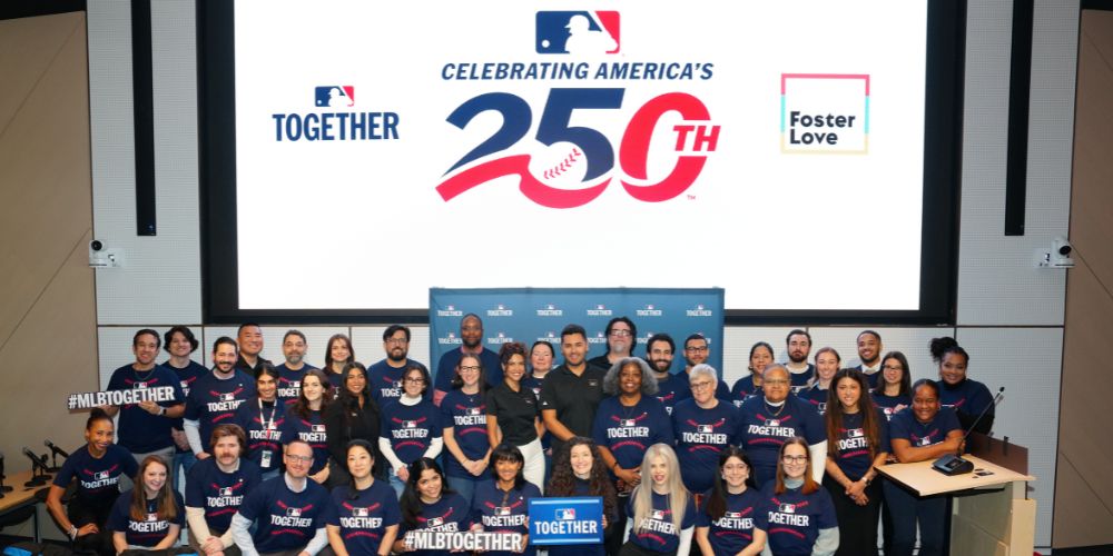 MLB Together volunteers