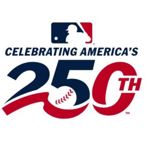 250 years MLB Together Logo