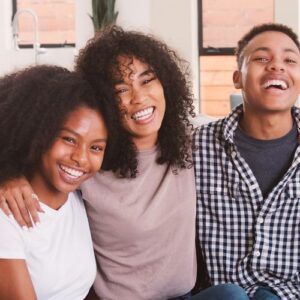 Teens living in extended foster care with their mom