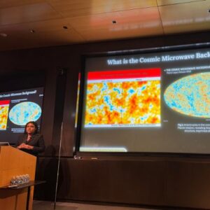 Avery's lecture on the cosmic microwave background at the Flatiron Institute