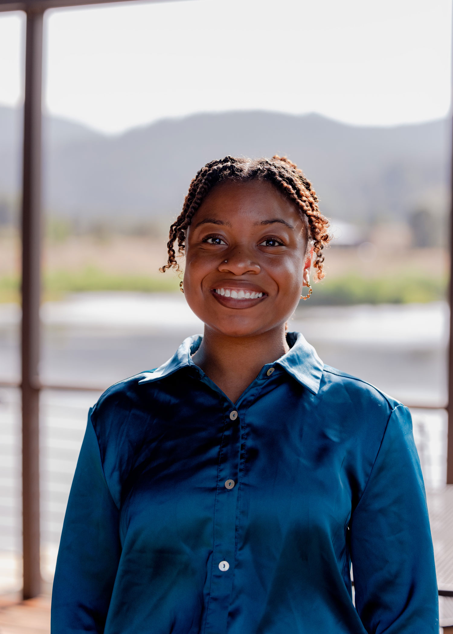 Sheila with the foster love scholarship fund