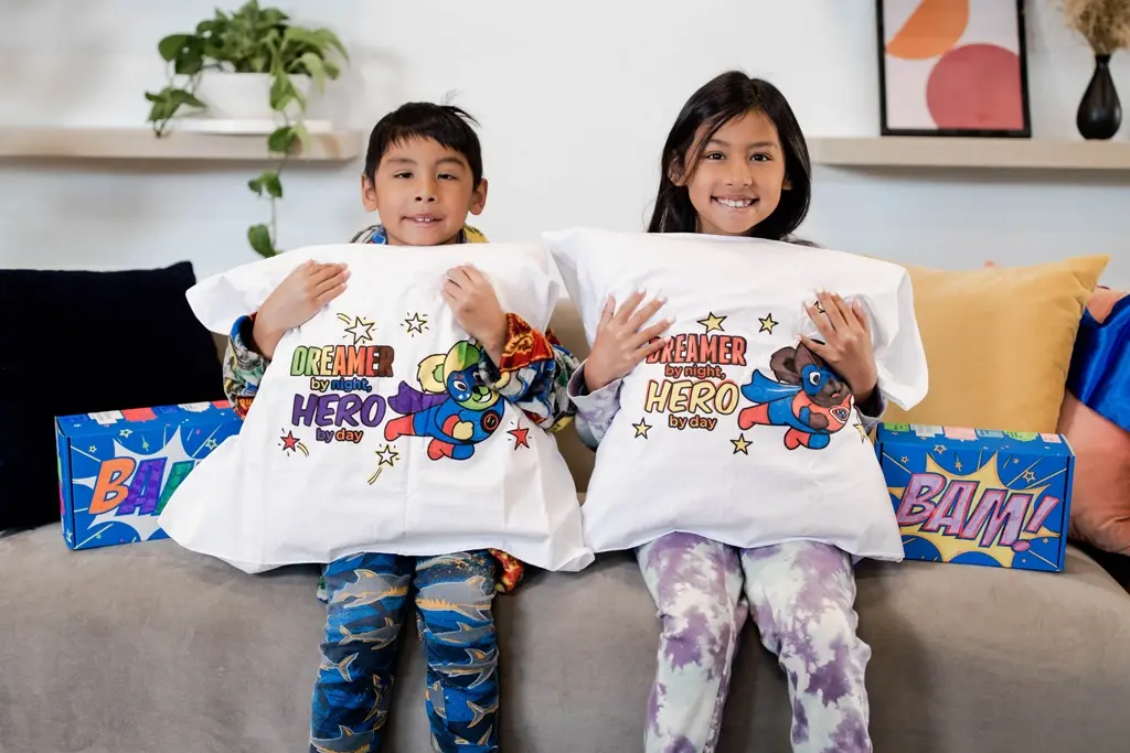 Superhero pillowcases