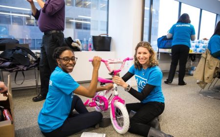 AIG bike team building bikes